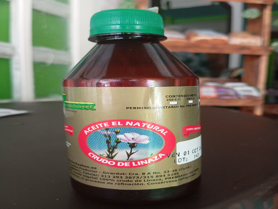 proteina vegetal Aceite de linaza