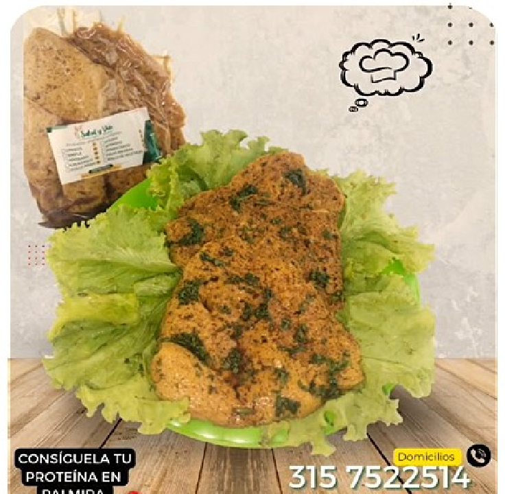 proteina vegetal Adobado