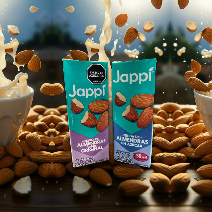 proteina vegetal Leche de almendras 