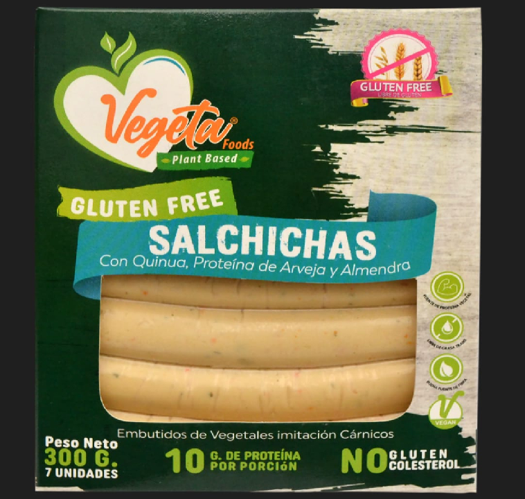 proteina vegetal Salchicha de Almendras